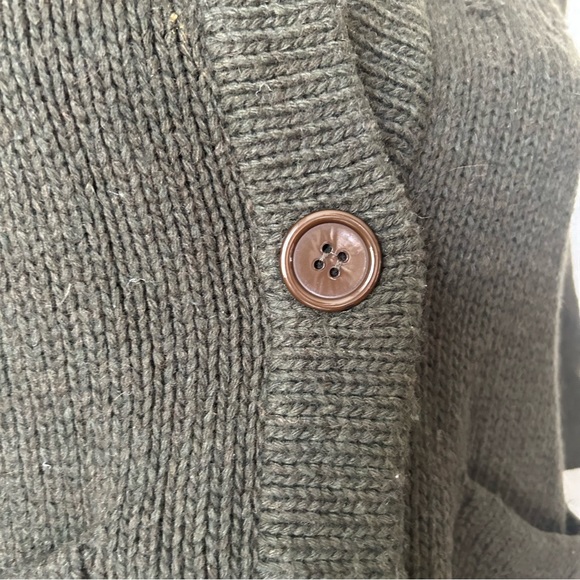 NWT Olive Green Fall ‘07 Millau LF Swing Cardigan Y2K - Picture 13 of 14